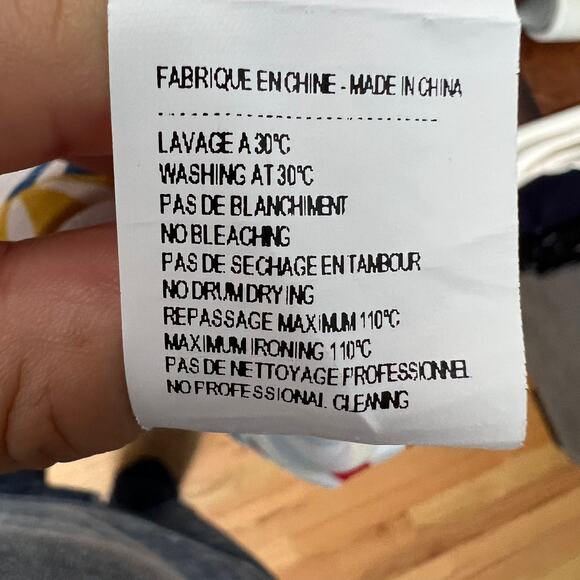 Molly Bracken Umbrella Shift Dress Multi-Colored Round Neck Short Sleeve Sz XS - Picture 6 of 10